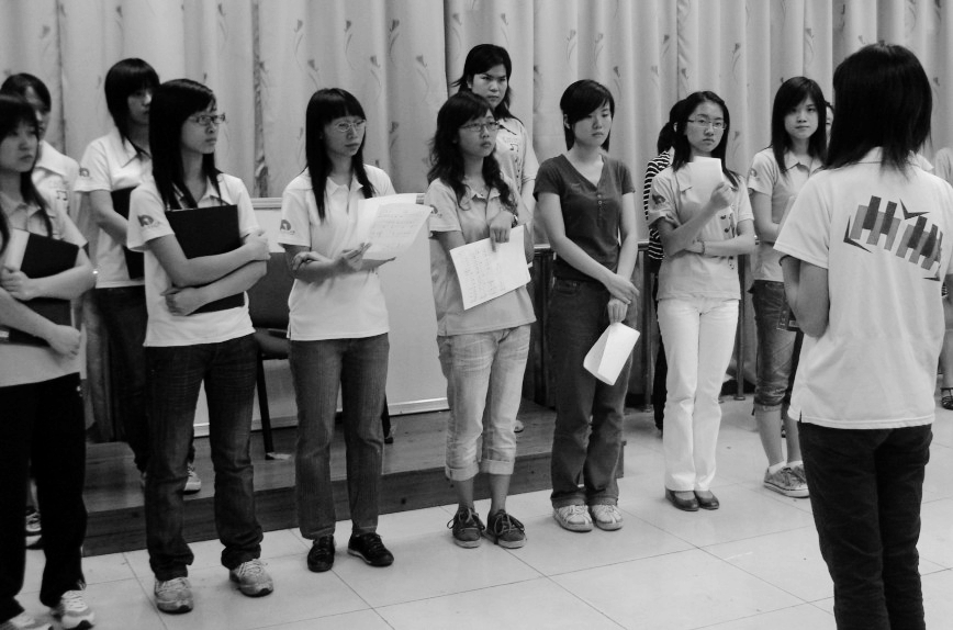 歌声,为灾区而准备