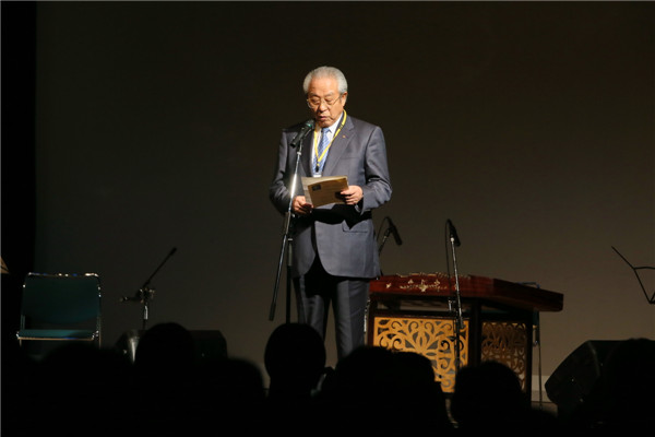 札幌中国友协青木会长致辞