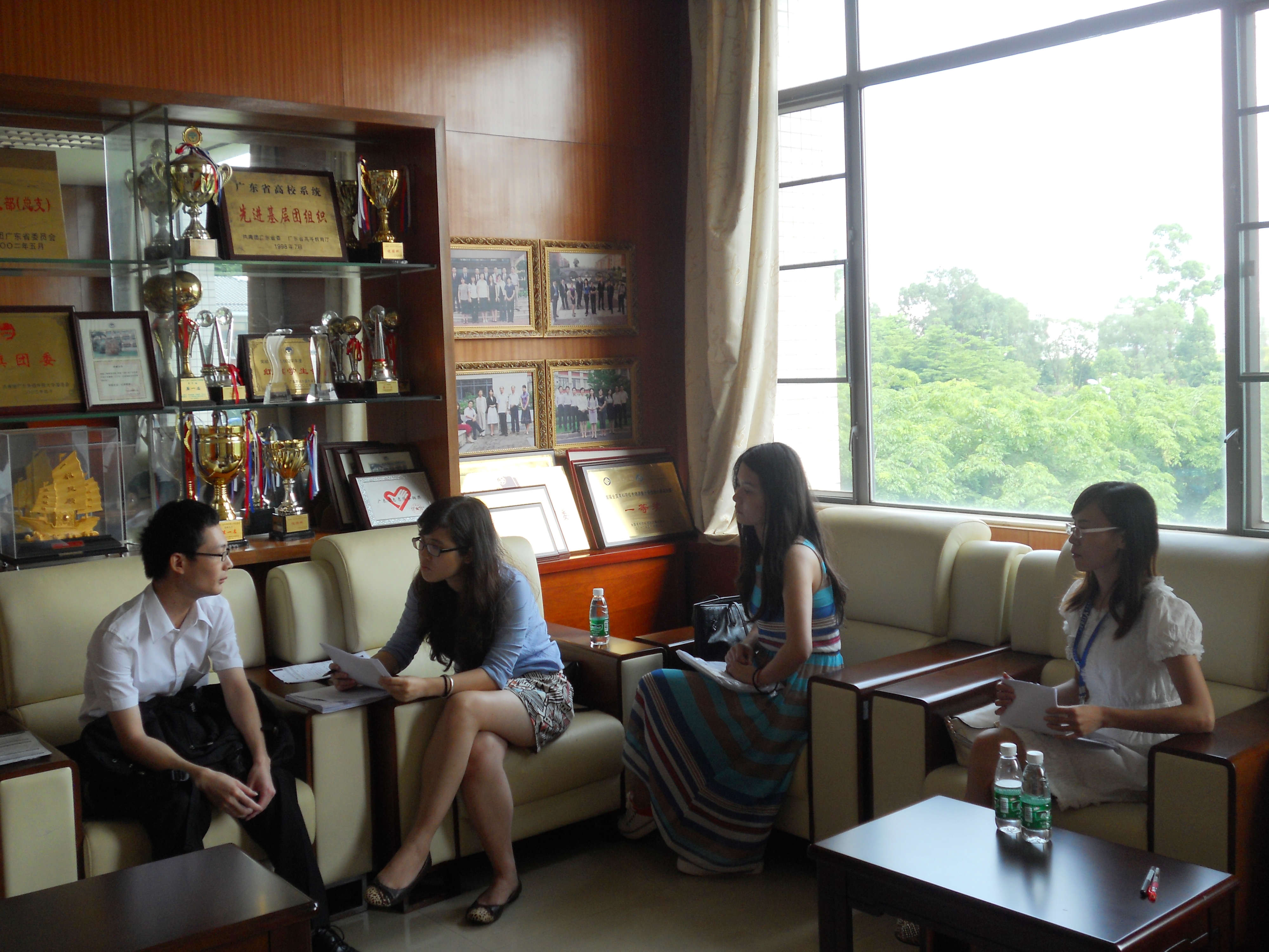 精彩的英语面试现场