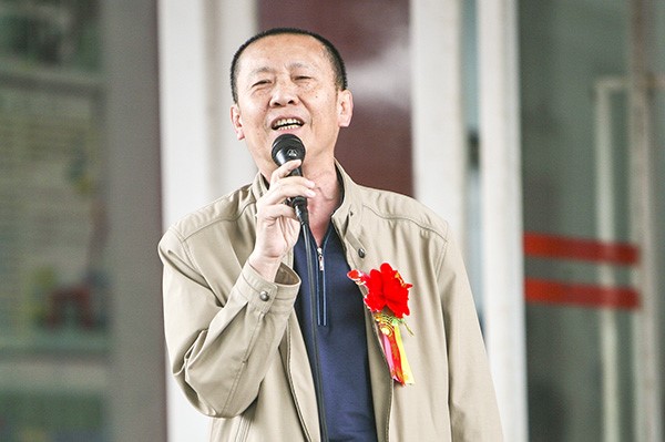 王齐代表小洲艺术区致辞