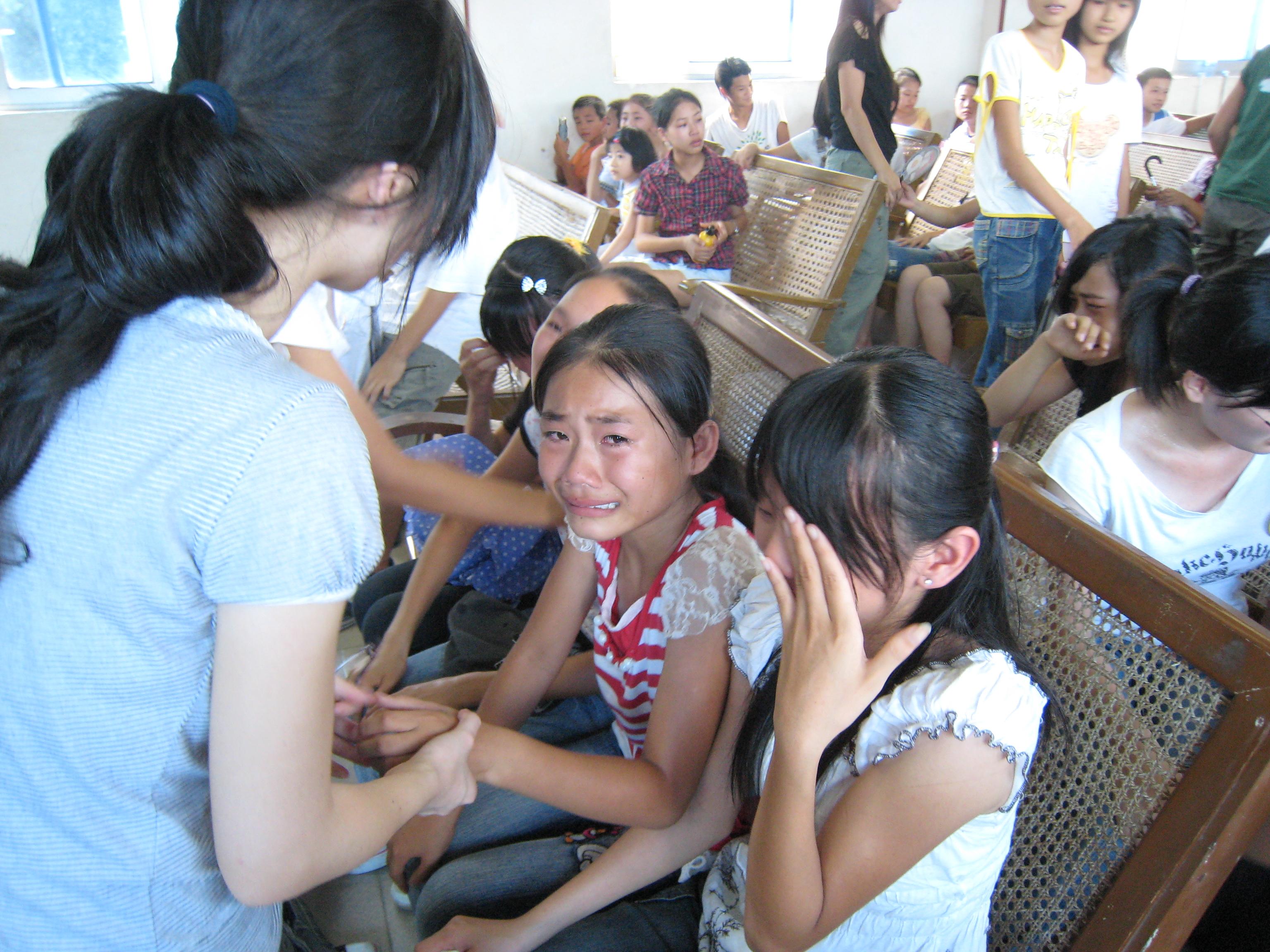 老师，可不可以不要说再见