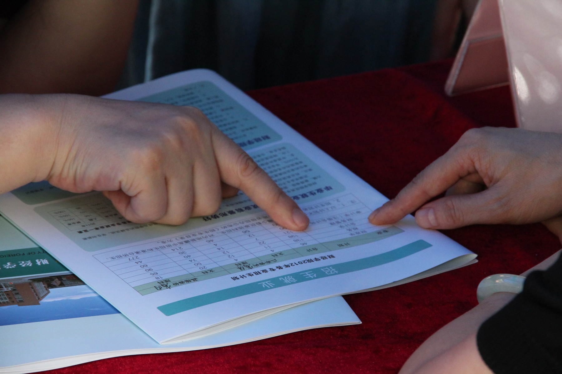 专家为家长分析往年招生数据