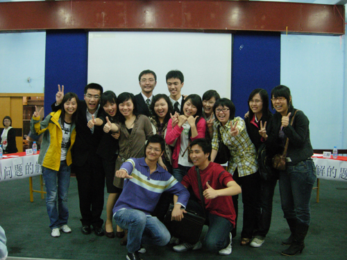 法学院辩论队全体成员